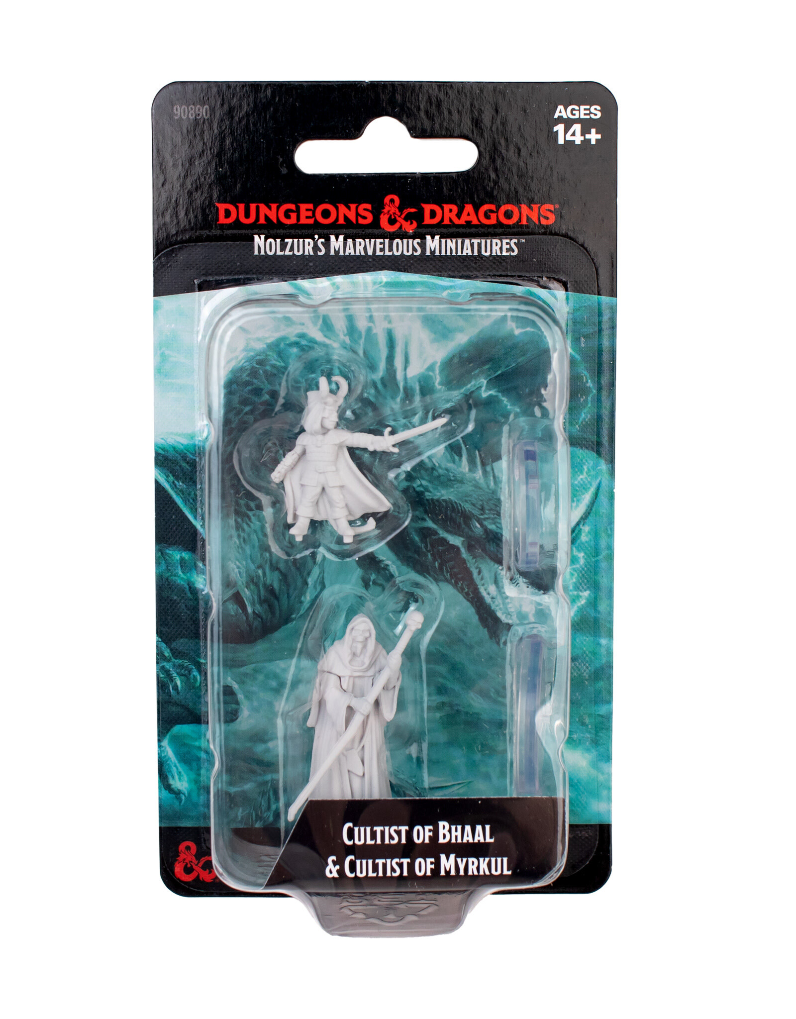 WIZKIDS D&D Nolzur's Marvelous Miniatures Cultist of Bhaal & Cultist of Myrkul