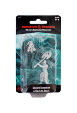 WIZKIDS D&D Nolzur's Marvelous Miniatures Goliath Barbarian & Halfling Rogue