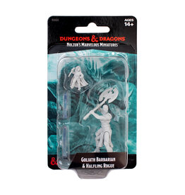 WIZKIDS D&D Nolzur's Marvelous Miniatures Goliath Barbarian & Halfling Rogue