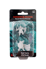 WIZKIDS D&D Nolzur's Marvelous Miniatures Dwarf Fighter & Orc Paladin