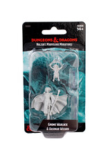 WIZKIDS D&D: Nolzur's Marvelous Miniatures: Gnome Warlock & Aasimar Wizard