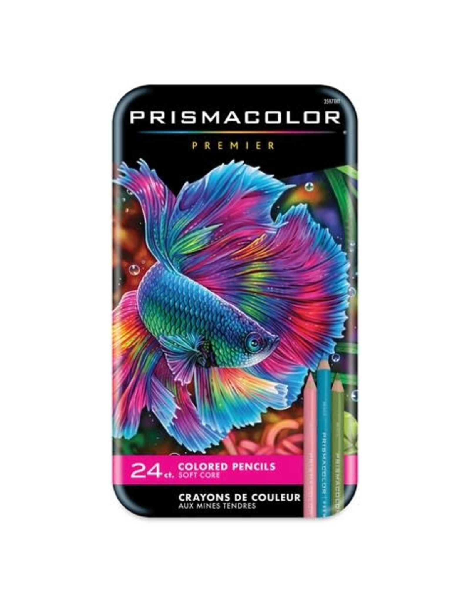 Prismacolor Prismacolor Premier Soft Core Colored Pencil Tin Set of 24