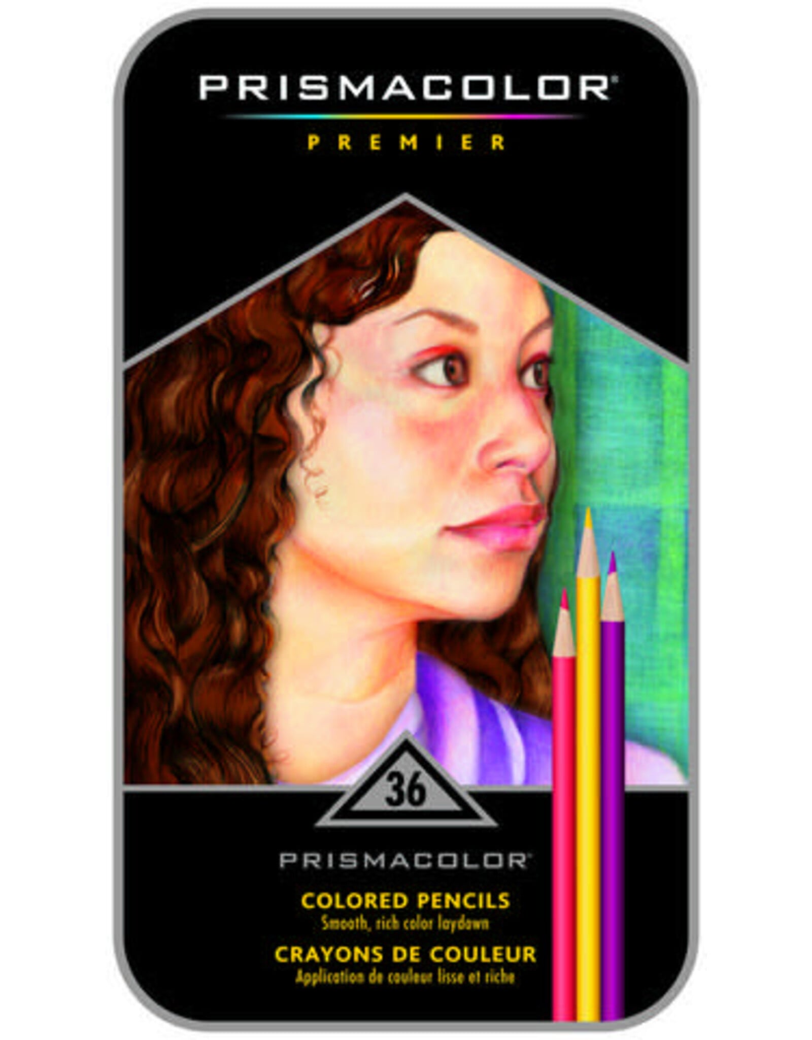 Prismacolor Prismacolor Premier Soft Core Colored Pencil Tin Set of 36