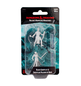 WIZKIDS D&D Nolzur's Marvelous Miniatures Black Gauntlet & Zhentilar Paladin Of Bane