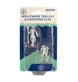 WIZKIDS Critical Role  Miniatures Mollymauk Tealeaf & Caduceus Clay