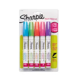 Sharpie Oi- Based Paint Marker  Set of 5  Fashion Medium Point