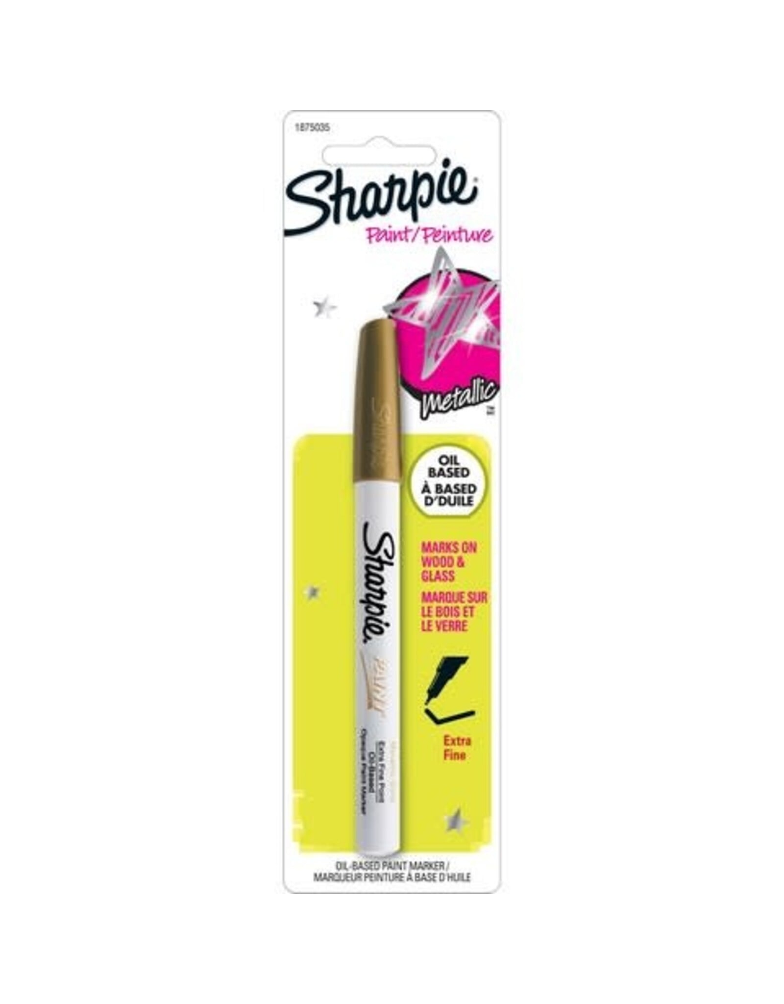 Sharpie Oil- Based Paint Marker Medium Tip Gold 1pk