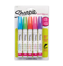 Sharpie Oi- Based Paint Marker  Set of 5  Fashion Medium Point