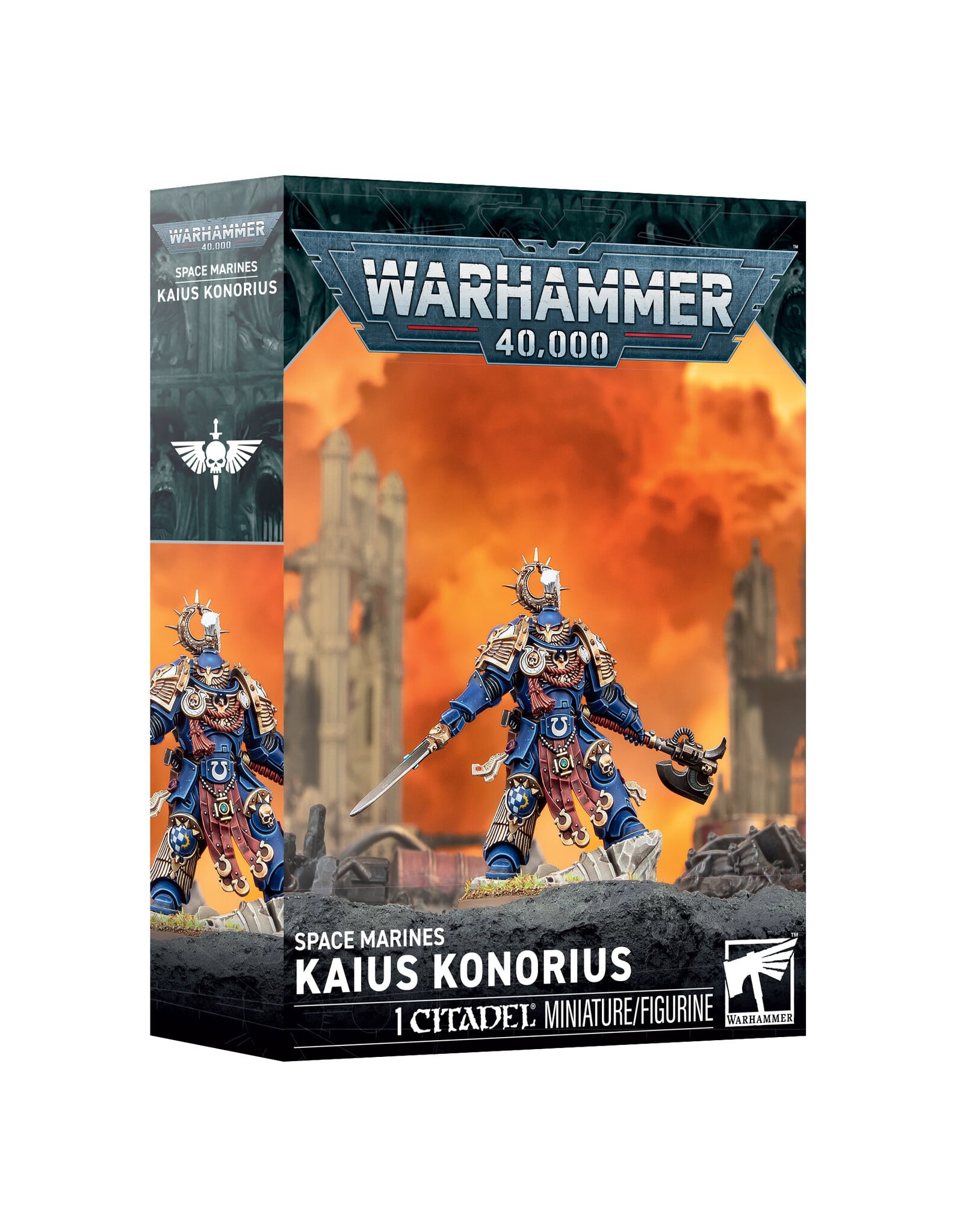Games Workshop Space Marines Kaius Konorius PRE ORDER ARRIVES 10.03.2026