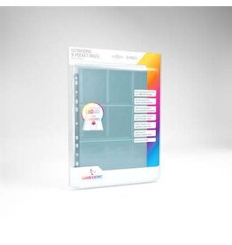 Gamegenic Toploading 9-Pocket Pages: 10 pg Clear