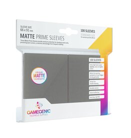 Gamegenic MATTE Prime Sleeves: Gray
