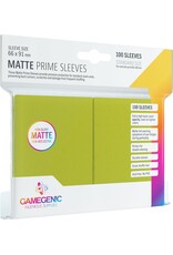 Gamegenic MATTE Prime Sleeves: Lime