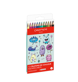 Caran d'Ache Kawaii Pencils Monsters Assortment 12 Pieces