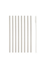 Kikkerland Kikkerland Stainless Steel Straws