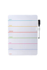 Kikkerland Kikkerland Weekly Dry Erase Board