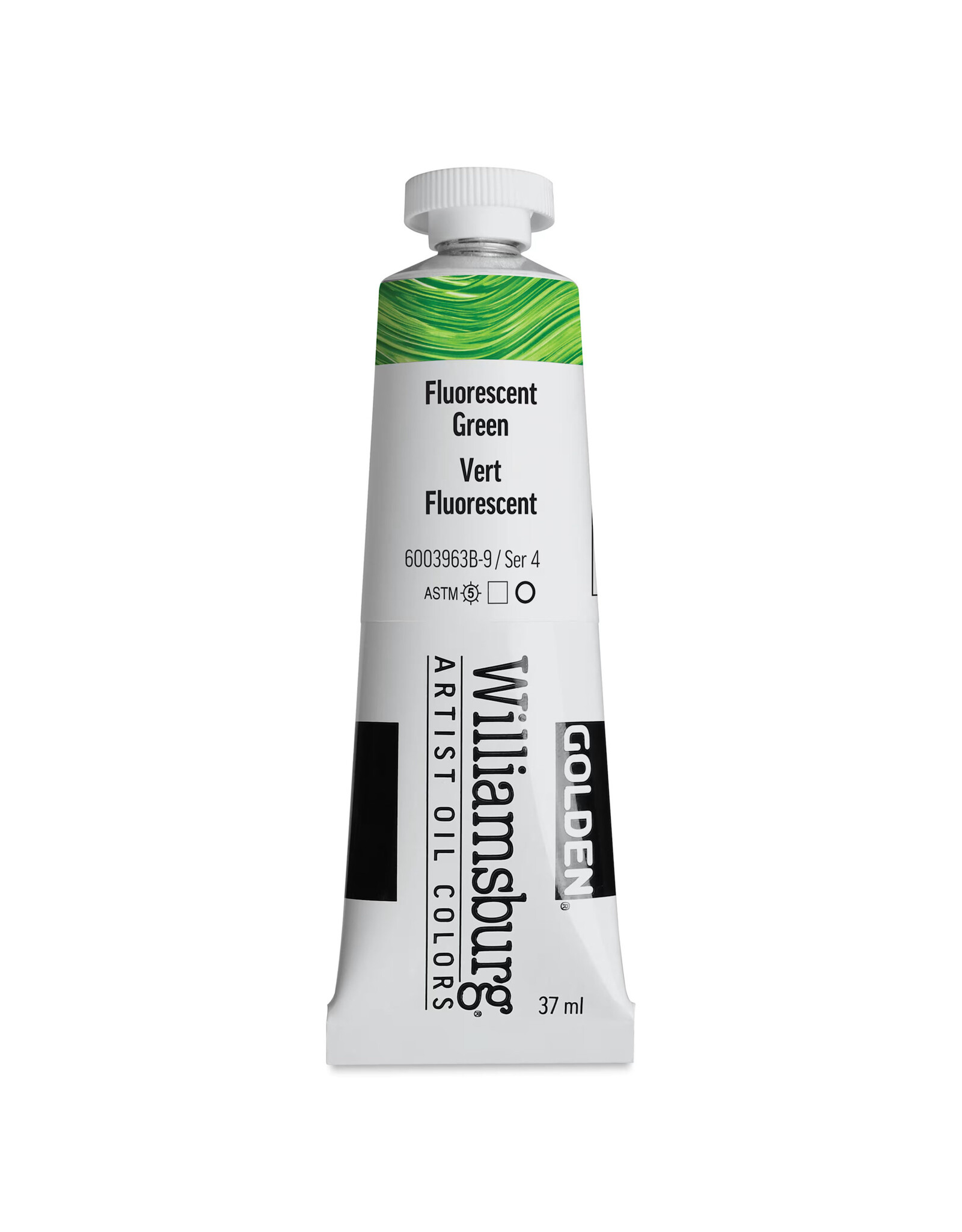 Golden Williamsburg Handmade Oil Colors, Fluorescent Green 37ml