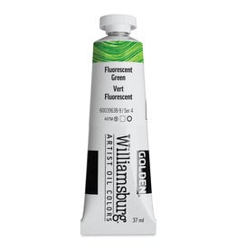 Golden Williamsburg Handmade Oil Colors, Fluorescent Green 37ml