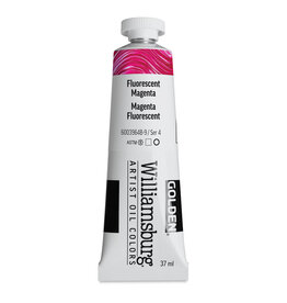 Golden Williamsburg Handmade Oil Colors, Fluorescent Magenta 37ml