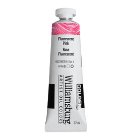 Golden Williamsburg Handmade Oil Colors, Fluorescent Pink 37ml