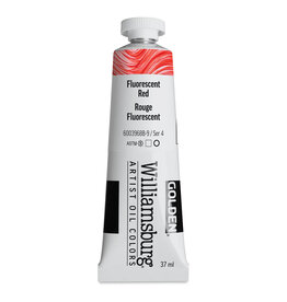 Golden Williamsburg Handmade Oil Colors, Fluorescent Red 37ml