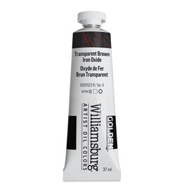 Golden Williamsburg Handmade Oil Colors, Transparent Brown Iron Oxide 37ml