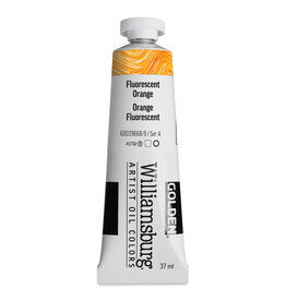 Golden Williamsburg Handmade Oil Colors, Fluorescent Orange 37ml