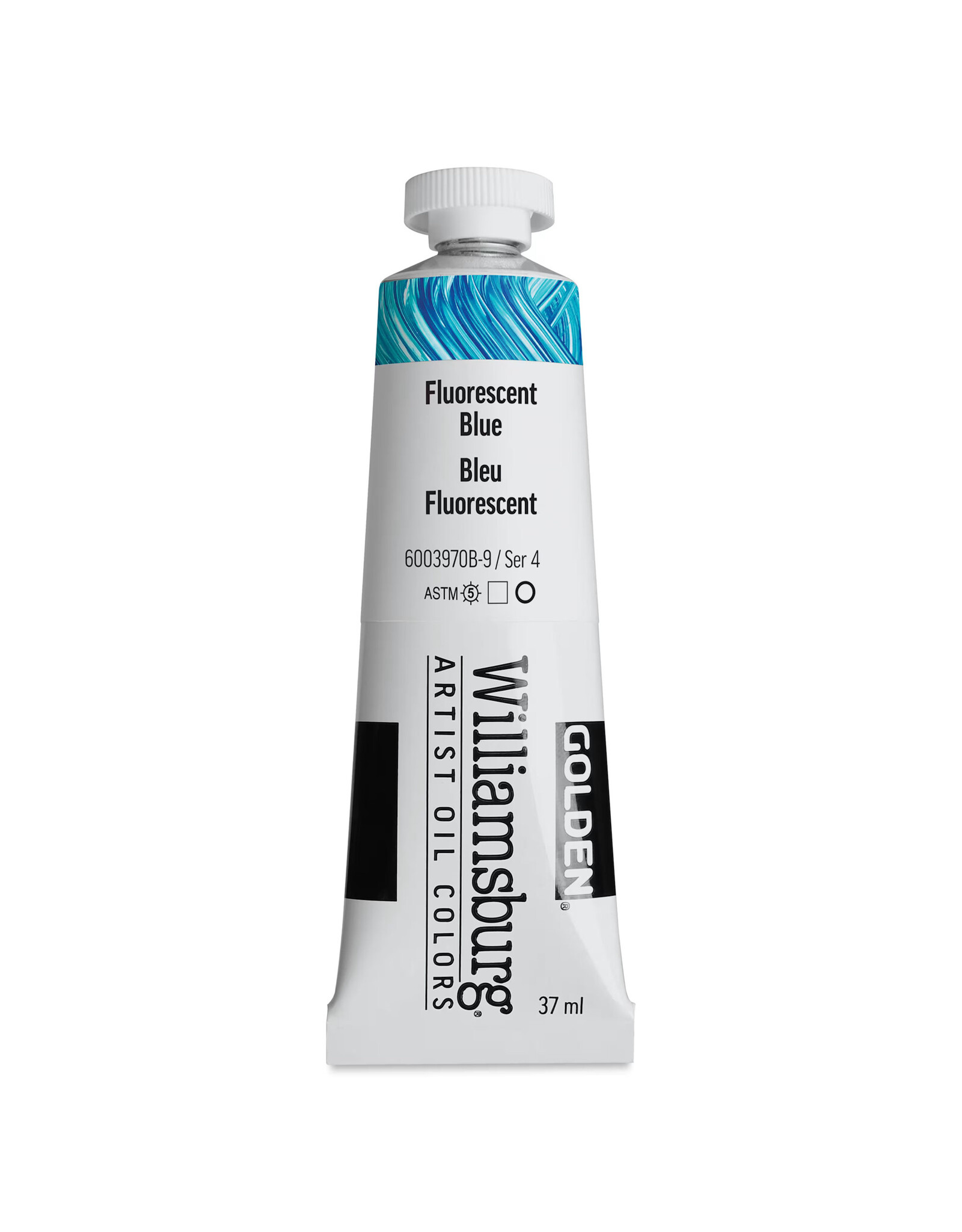 Golden Williamsburg Handmade Oil Colors, Fluorescent Blue 37ml