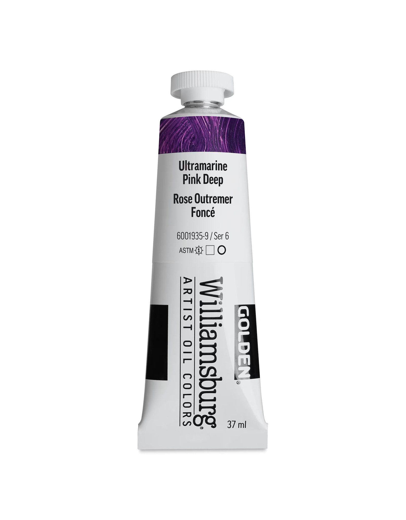 Golden Williamsburg Handmade Oil Colors, Ultramarine Pink Deep 37ml