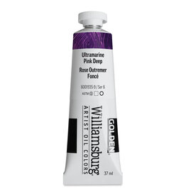 Golden Williamsburg Handmade Oil Colors, Ultramarine Pink Deep 37ml