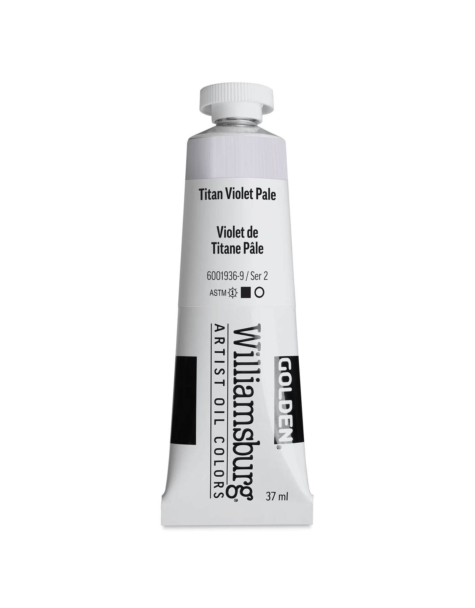 Golden Williamsburg Handmade Oil Colors, Titan Violet Pale 37ml