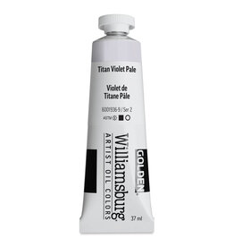Golden Williamsburg Handmade Oil Colors, Titan Violet Pale 37ml