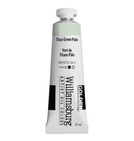 Golden Williamsburg Handmade Oil Colors, Titan Green Pale 37ml