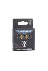 Games Workshop Adeptus Custodes Dice PRE ORDER ARRIVES 10.17.2026