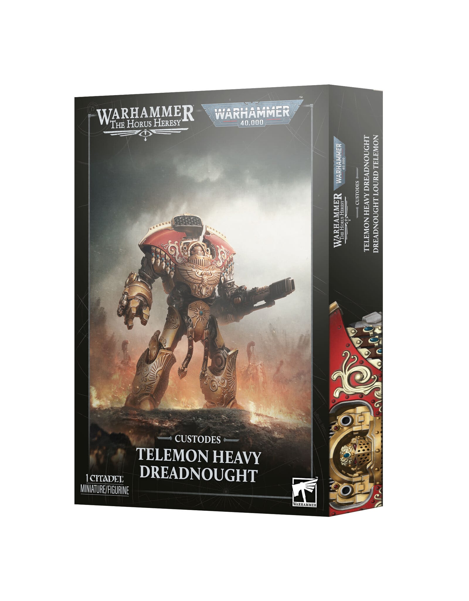 Games Workshop Adeptus Custodes Telemon Heavy Dreadnought PRE ORDER ARRIVES 10.17.2026