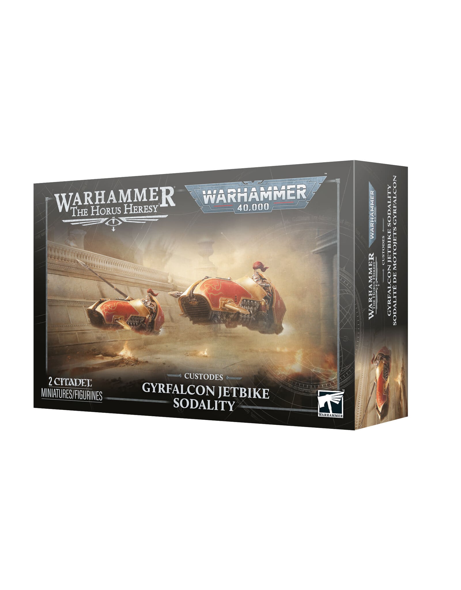 Games Workshop Adeptus Custodes Gyrfalcon Jetbike Sodality PRE ORDER ARRIVES 10.17.2026