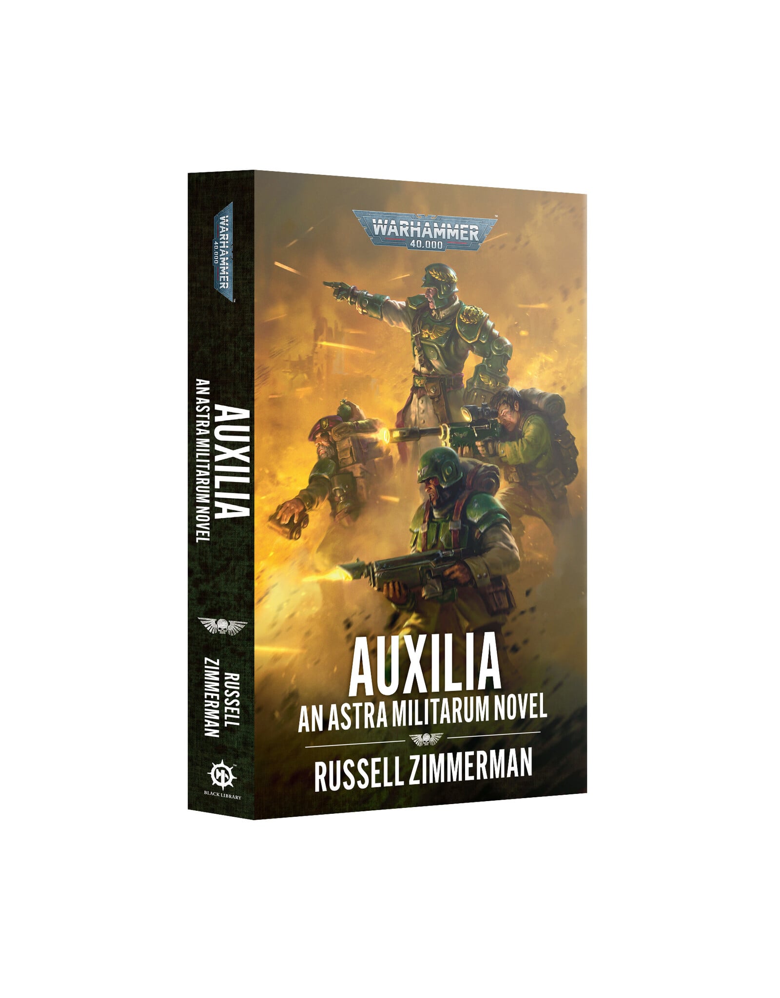 Games Workshop Auxilia An Astra Militarum Novel (Paperback) PRE ORDER ARRIVES 10.17.2026