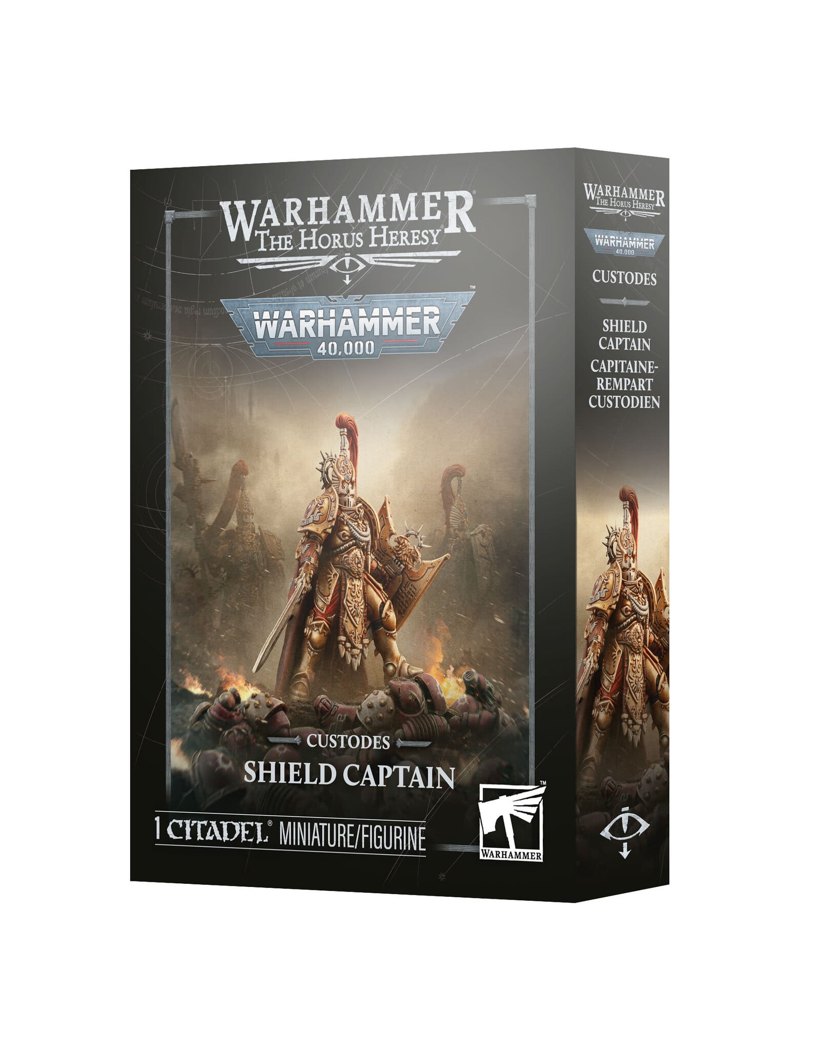 Games Workshop Adeptus Custodes Shield Captain PRE ORDER ARRIVES 10.17.2026