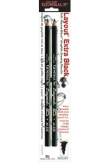 General Pencil General Pencil Ebony Pencil Set of 2
