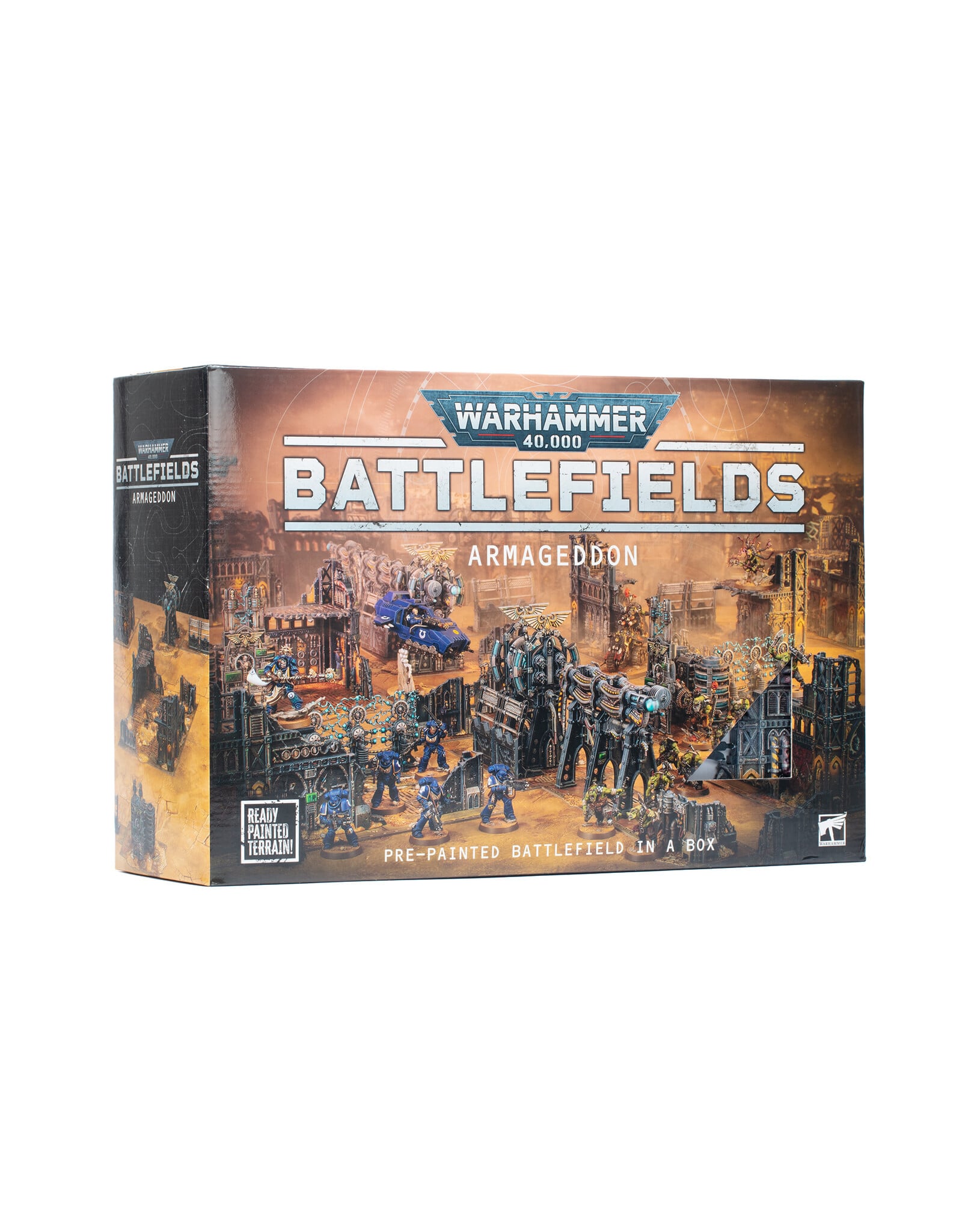 Games Workshop Warhammer 40,000 Battlefields: Armageddon (Ready Painted Terrain) PRE ORDER ARRIVES 10.31.2026