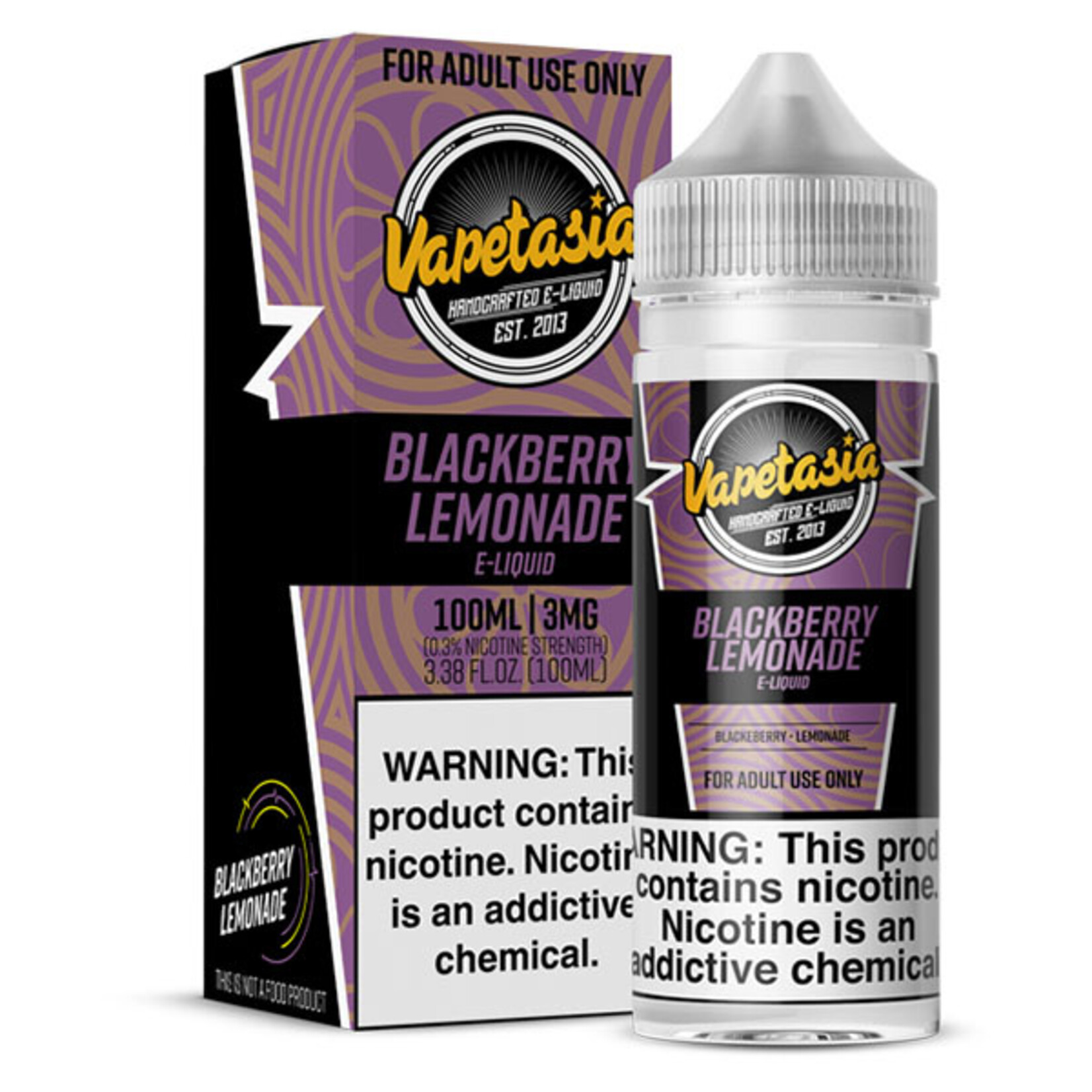VAPETASIA VAPETASIA  HAND CRAFTED E-LIQUIDS