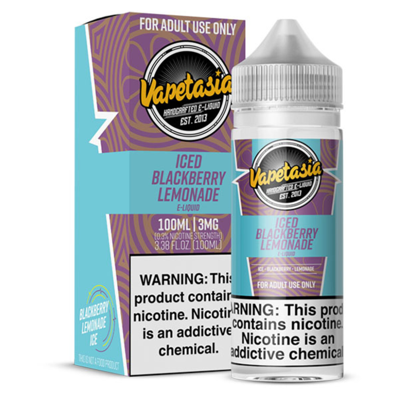 VAPETASIA VAPETASIA  HAND CRAFTED E-LIQUIDS