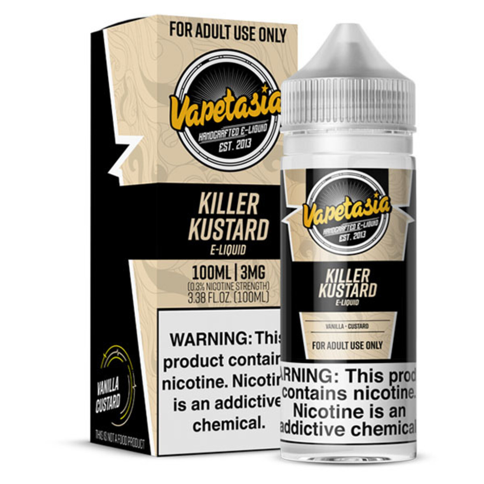 VAPETASIA VAPETASIA  HAND CRAFTED E-LIQUIDS