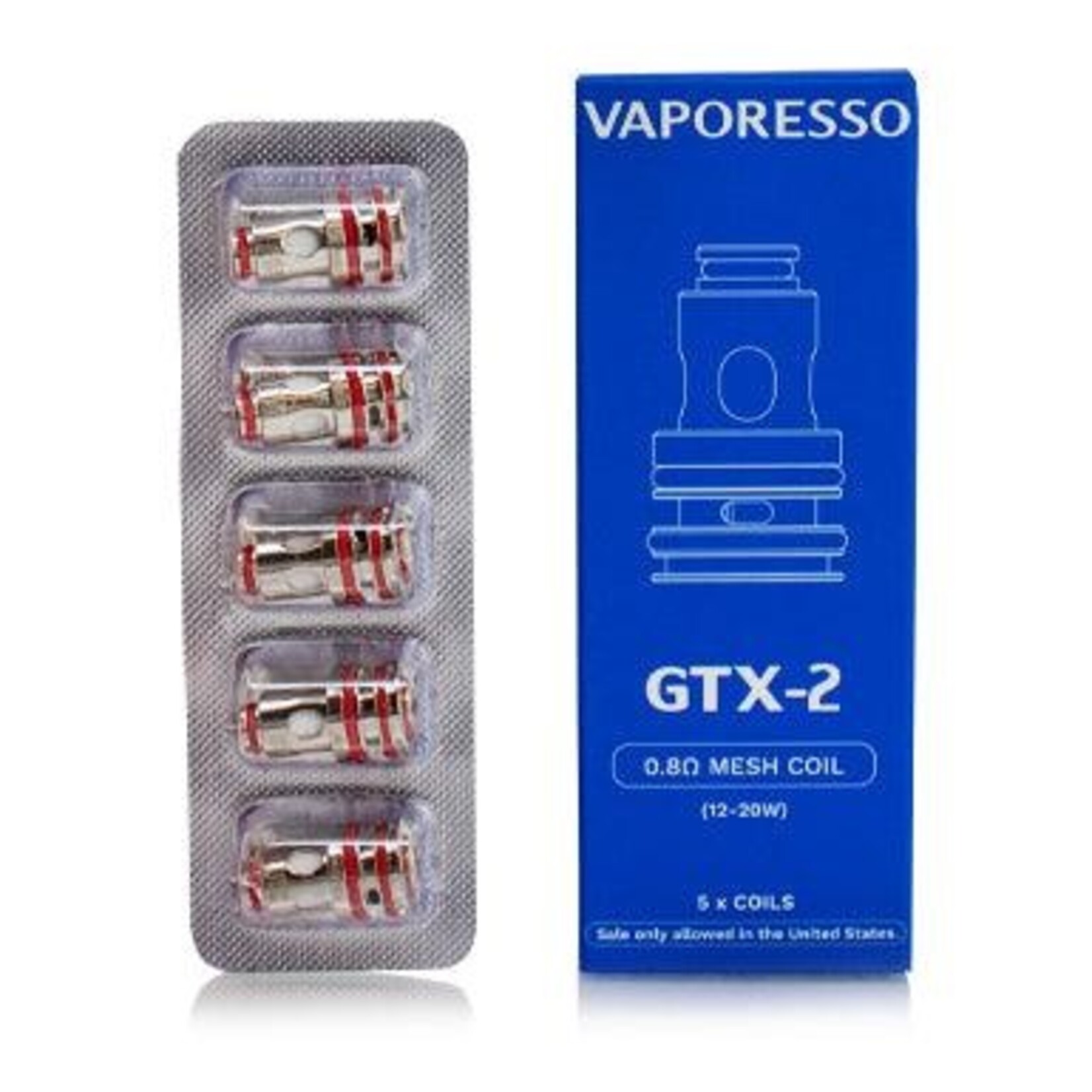 VAPORESSO GTX 5PK REPLACEMENT COIL