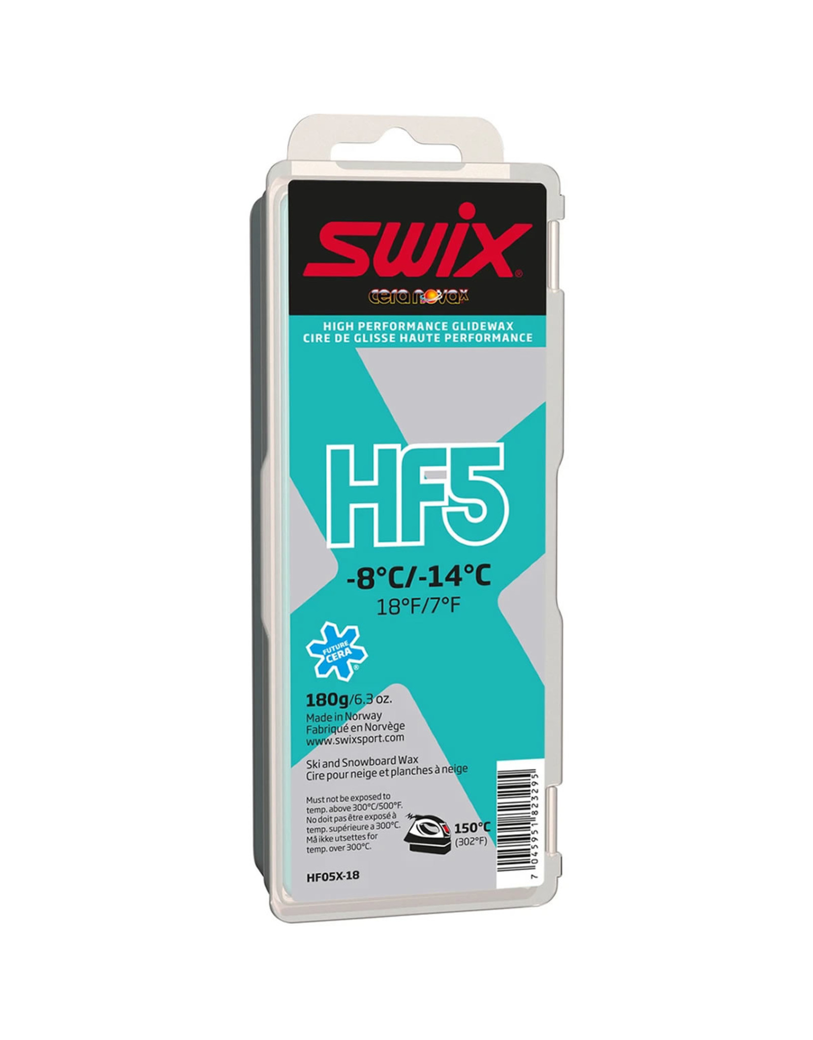 Swix Swix HF5X Turquoise -8 / -14 180g