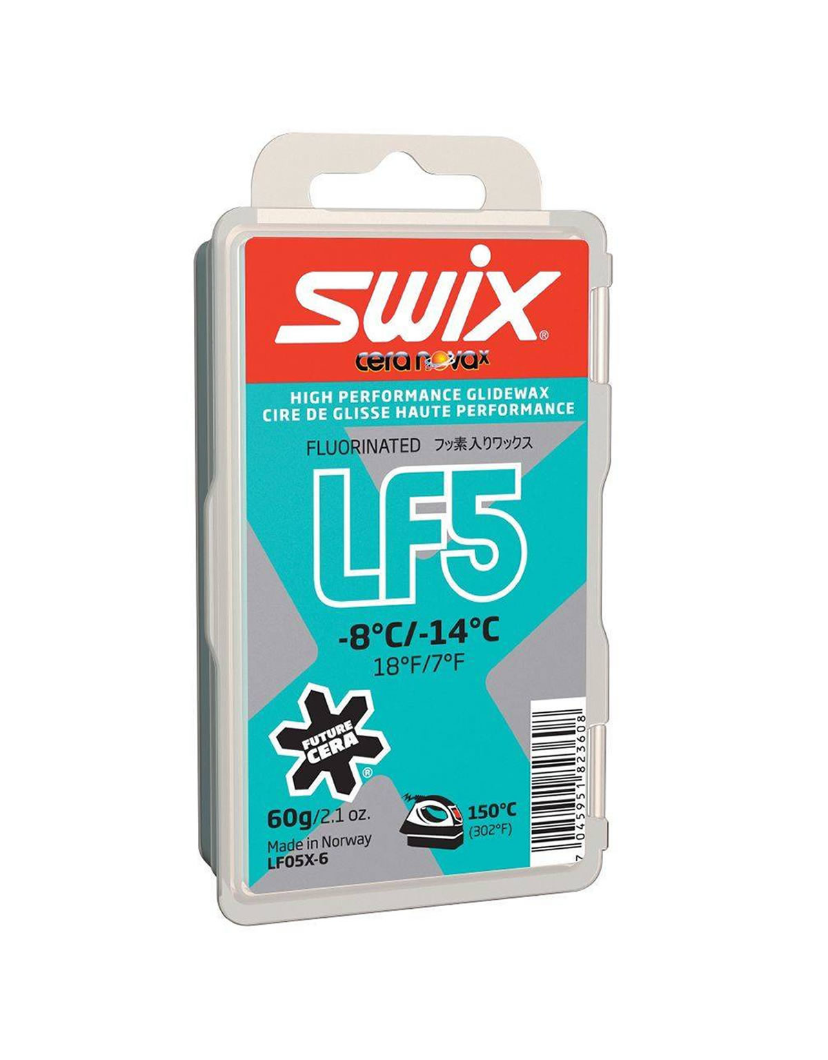 swix スーパーチェラフ FC78 43g Swix Turquoise LF -8C/-14C 60g - Stride & Glide Sports