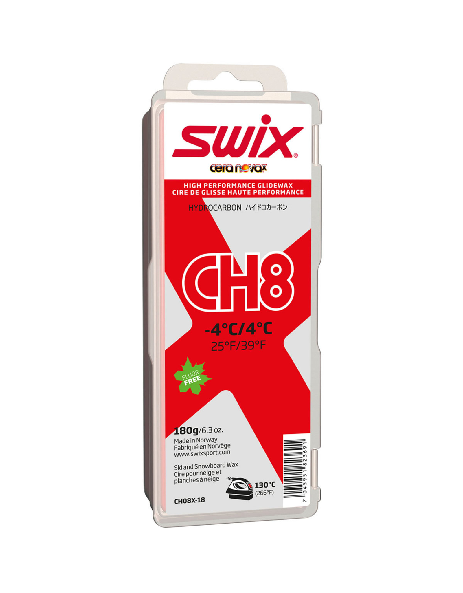 Swix Swix CH8X Red +4/-4 180g