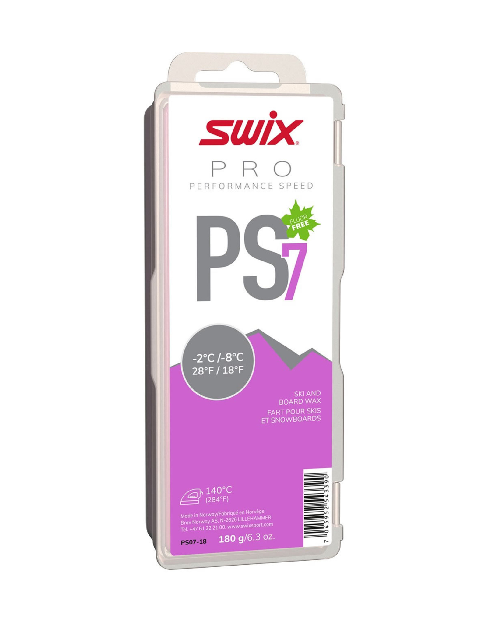Swix Swix Pure PS7 Violet -2/-8 180g