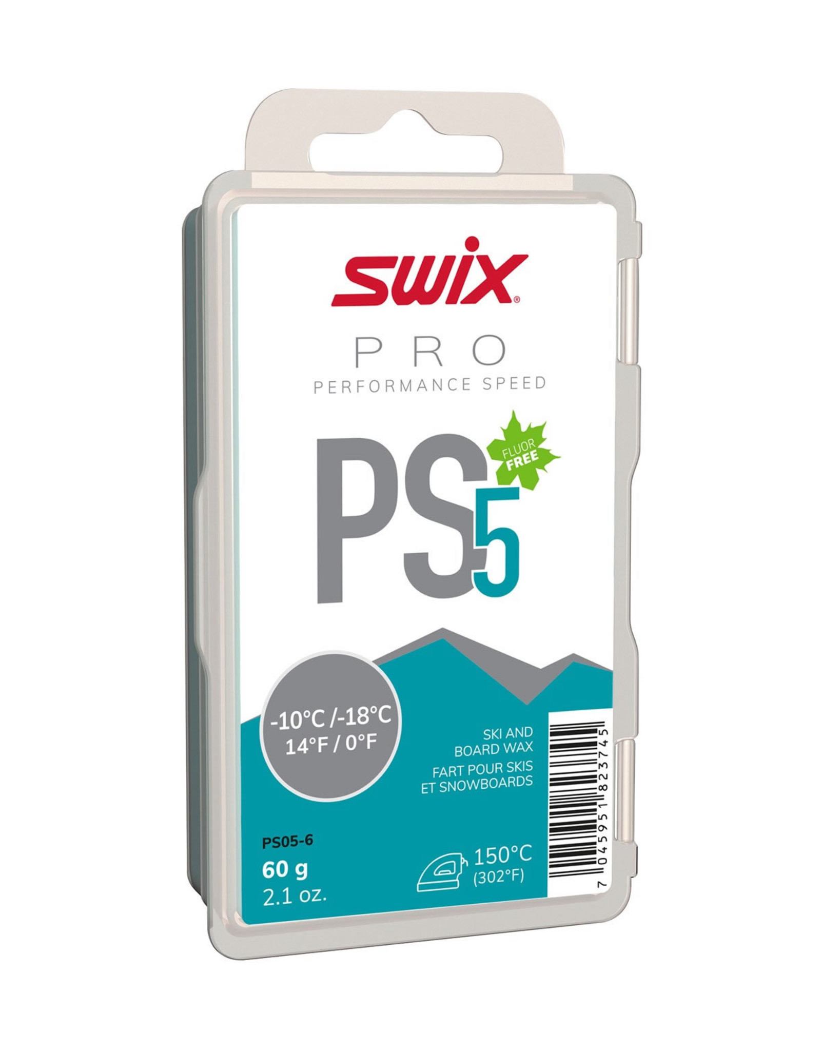 Swix Swix Pure PS5 Turquoise -10/-18 60g
