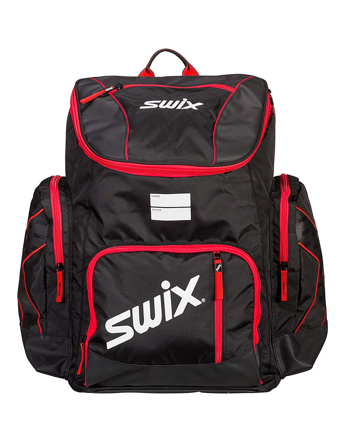 SWIX スキー用バックパック 赤黒 Swix 74L Slope Pack - Stride & Glide Sports