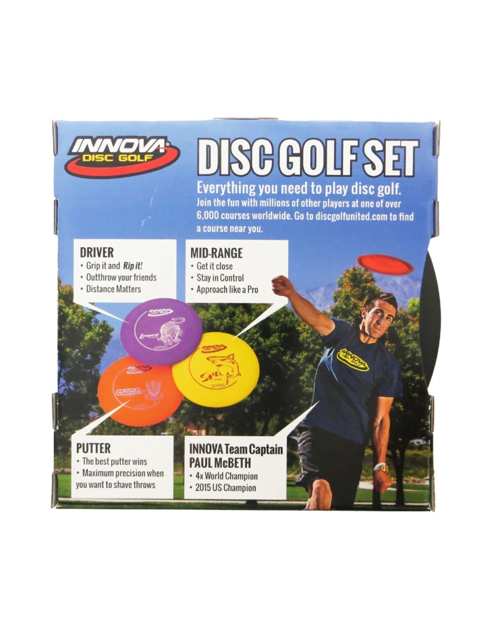 Innova Disc Golf Innova DX 3 Disc Set (Stack Pack)